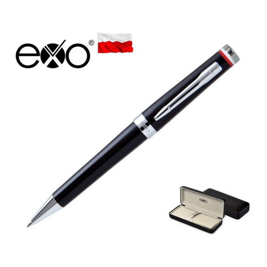 EXO flag motif, black, Ballpen, premium box